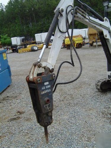 bobcat 430 mini excavator breaker hammers|Breaker Bits and Hammer Points .